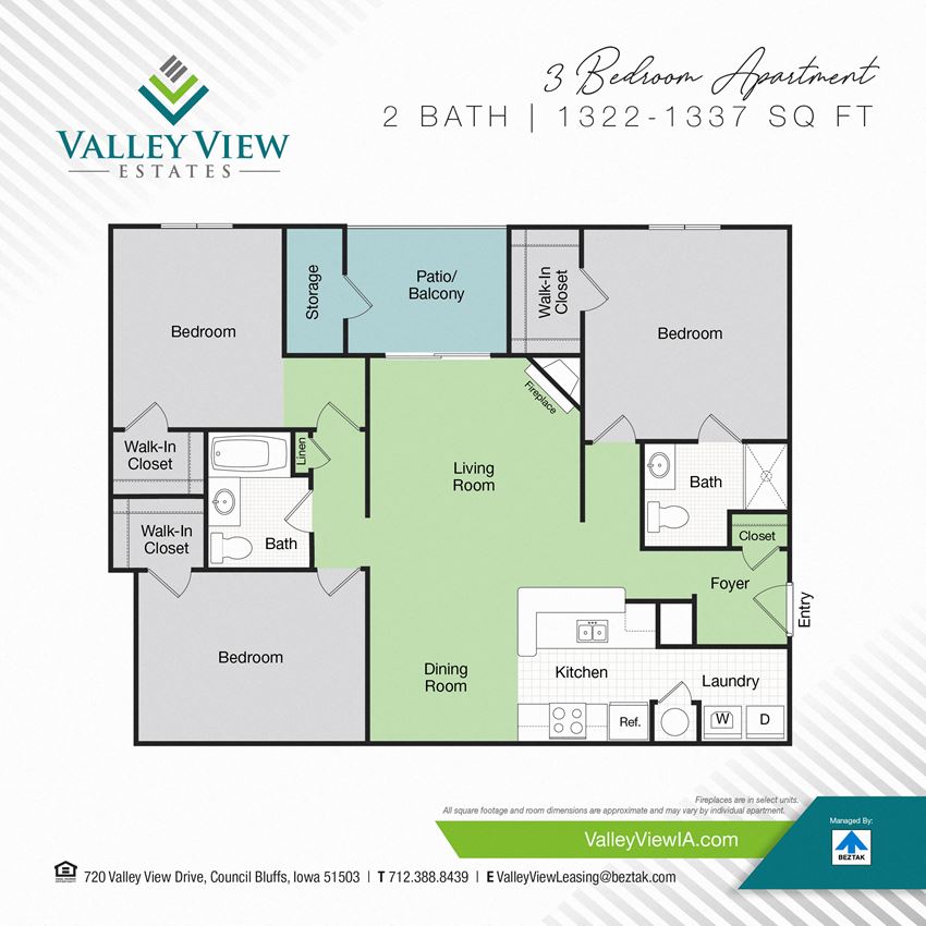 3 Bedroom
